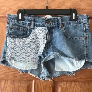 Levi Lace Shorts